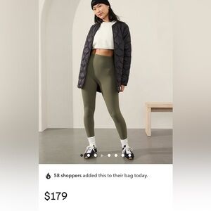 Athletes 1X puffer jacket nwot